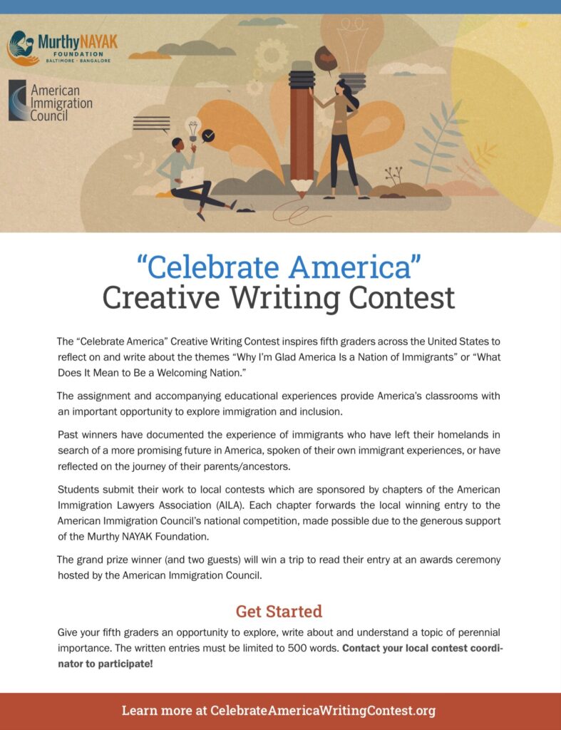 » FYI 20232024 “Celebrate America” Creative Writing Contest Writing