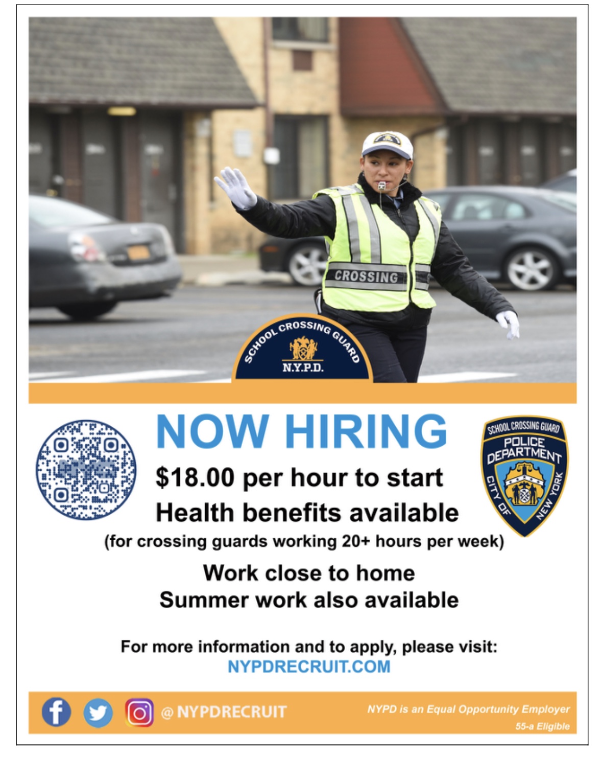 » Now Hiring NYPD School Crossing Guards! Chancellor's Parent